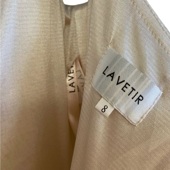 Lavetir Velvet Champagne Maxi/Gown. Size 8 - Picture 14 of 14